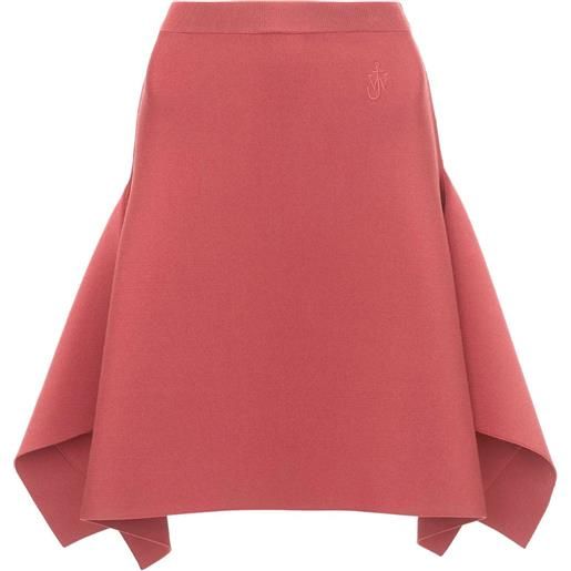 JW Anderson gonna svasata asimmetrica - rosa