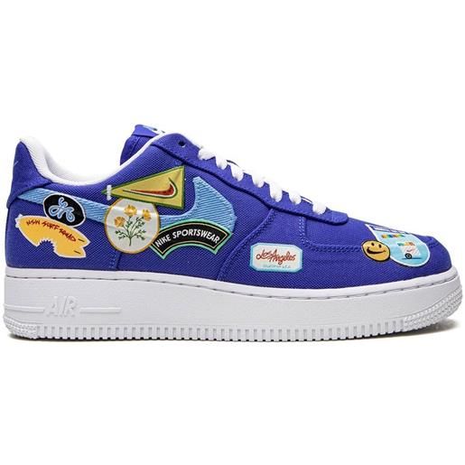 Nike sneakers air force 1 low '07 prm - blu