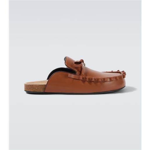 JW Anderson mules in pelle
