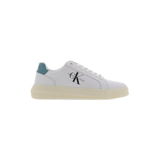 Calvin Klein jeans chunky cupsole ym00681 brt wht/oil blue-01t 43