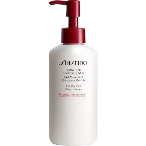 Shiseido cura-del-viso cleansing-makeup-remover. Extra rich cleansing milk 125 ml (249,84 € / 1 l)