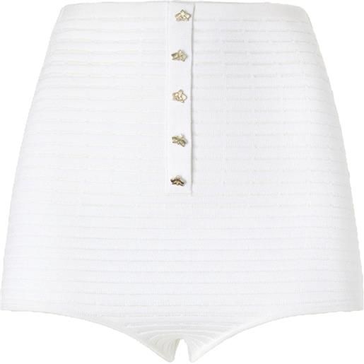 Genny shorts corti - bianco