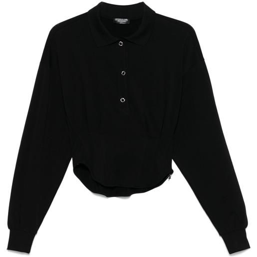 Mugler polo - nero