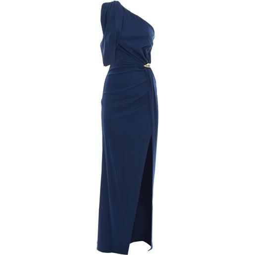 ELISABETTA FRANCHI abito blu elegante