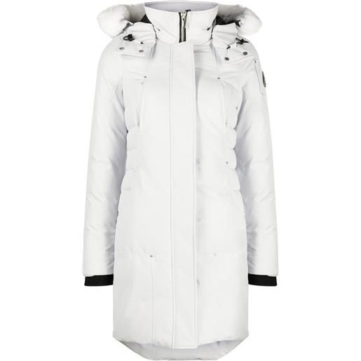 Moose Knuckles parka cloud con cappuccio - grigio