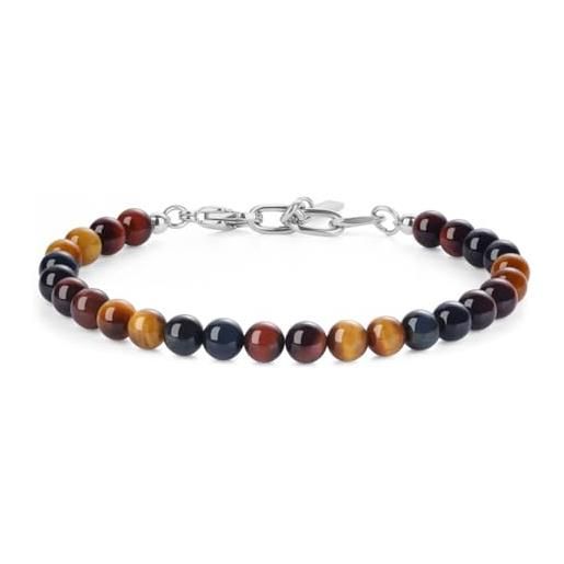 Bracciale In Corniola (8mm) - Pietra Naturale Per Uomo E Donna - Energia E Vitalità