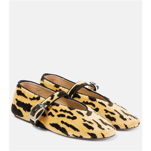 Le Monde Beryl le monde bã©ryl ballerine mary jane stella in velluto