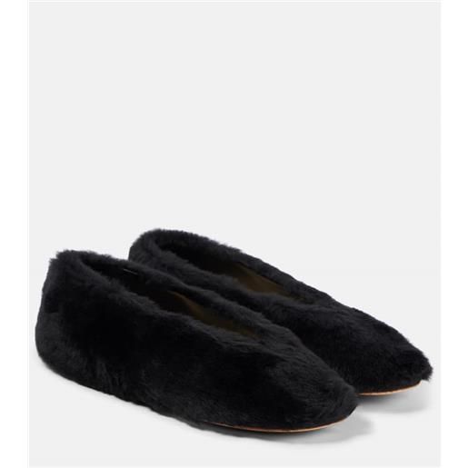 Le Monde Beryl le monde béryl ballerine mary jane luna in shearling