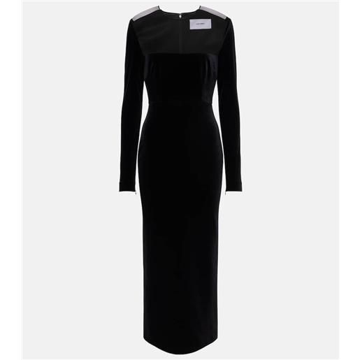 Alex Perry abito corto in velluto