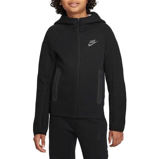NIKE felpa full zip con cappuccio tech fleece bambino