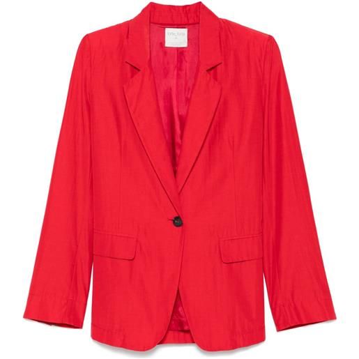 Forte Forte blazer con revers classici - rosso