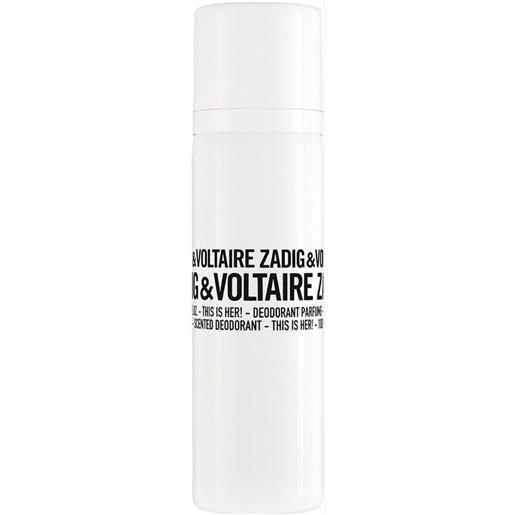 Zadig & voltaire this is her - deodorante spray 100 ml
