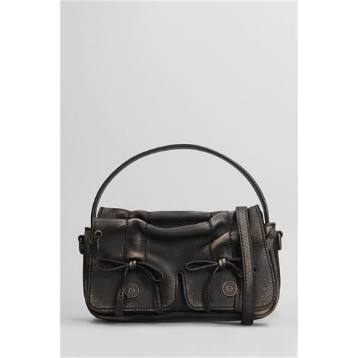 Acne Studios borsa a spalla in pelle nera