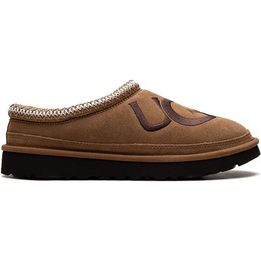 UGG slippers tasman logo chestnut - marrone
