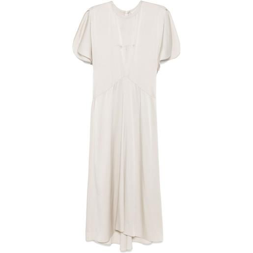 ISABEL MARANT abito midi keany - toni neutri