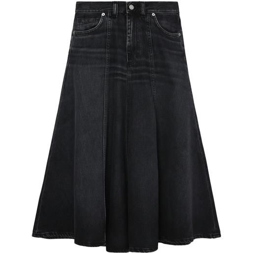 Haikure gonna denim svasata - nero