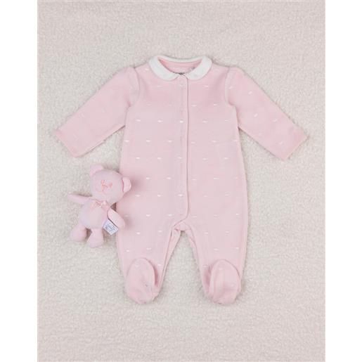 Prénatal tutina bimba rosa con orsetto omaggio