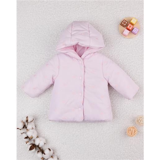 Prénatal giubbino con cappuccio bimba rosa