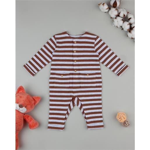 Prénatal tutina bimba marrone/grigia