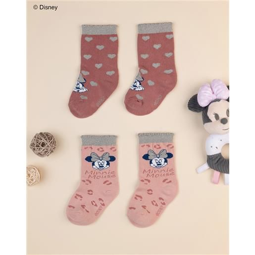 Prénatal pack 2 gambaletti bimba disney minnie