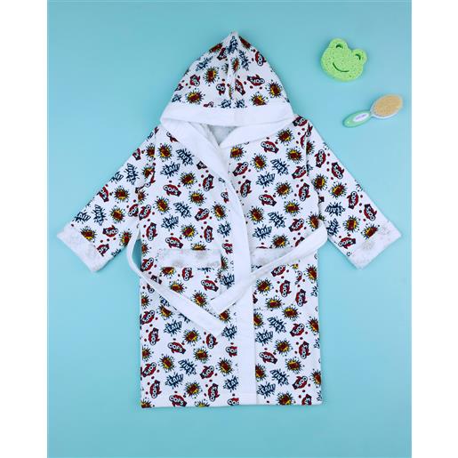 Prénatal accappatoio ciniglia bimbo fantasia