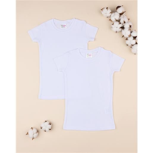 Prénatal pack 2 magliette intime bambino mezza manica