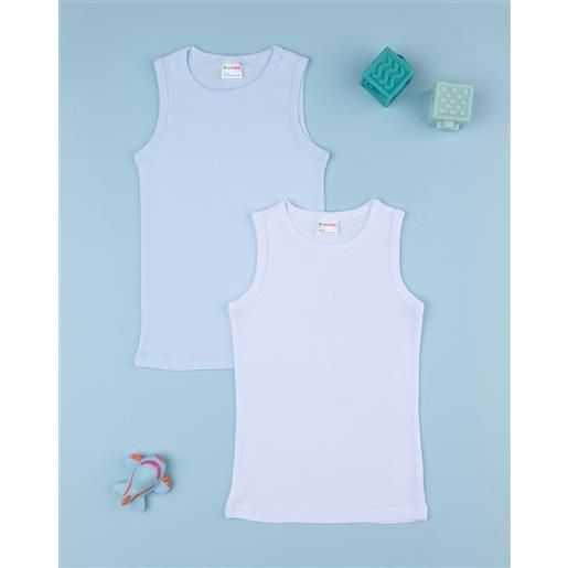 Prénatal pack 2 canotte intime bambino in cotone