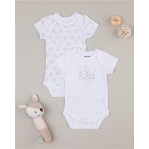 Prénatal pack x2 body unisex manica corta