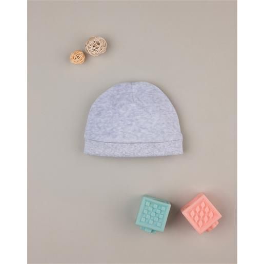 Prénatal cappello cuculo in ciniglia grigio chiaro