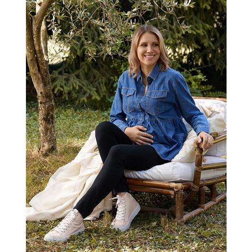 Prénatal pantalone premaman con fascia alta in vita