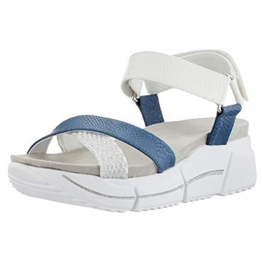 bugatti 431881816969 sandali bassi, donna, multicolore (reptile print), 41 eu