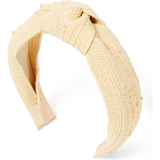 Bonpoint fascia per capelli edeline in rafia