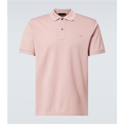 Prada polo in cotone piquã©