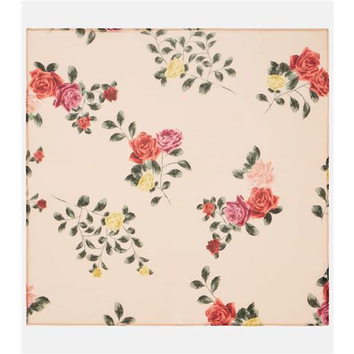 Magda Butrym foulard in misto seta con stampa