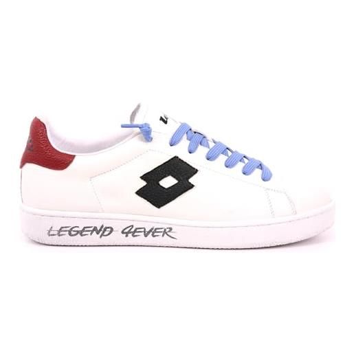 Lotto Leggenda autograph suede white grape white all black dried tomato
