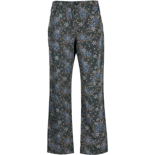Soulland pantaloni dritti - verde
