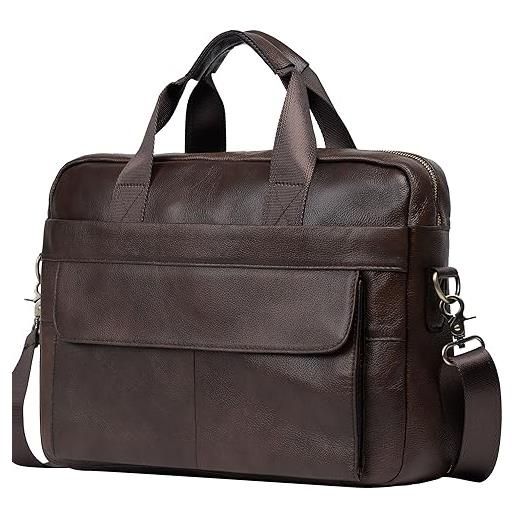 Borsa Lavoro Gloria Kaos MA32 - Cartella Organizer Con Tracolla, Portadocumenti 40x33x14 Cm In Pelle Sintetica - Foto 4