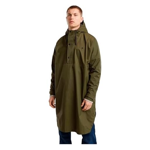 G-STAR uomo rain poncho, multicolore (dk lemon/gs grey d24455-d606-g503), l