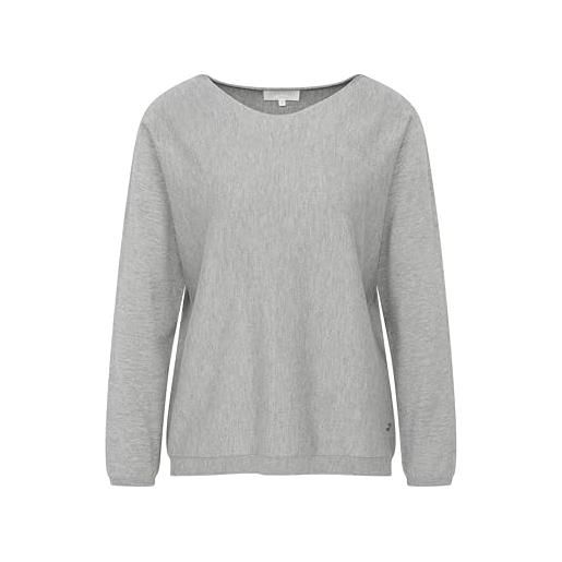 bugatti w9809-5398 maglione girocollo, grigio-250, m donna