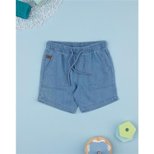 Prénatal bermuda bimbo blu denim con tasche