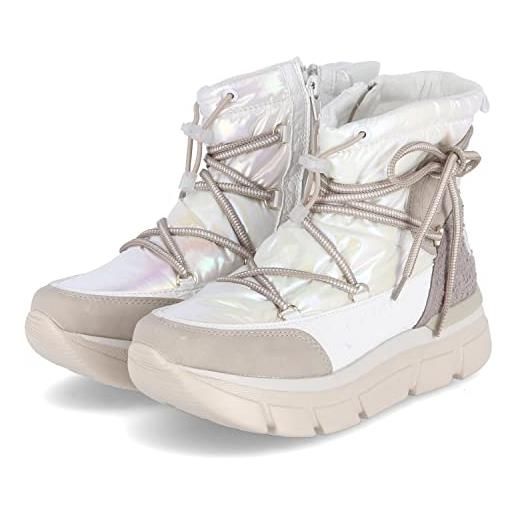 bugatti 431a44315458 stivali alla moda, donna, beige (multicolore), 38 eu