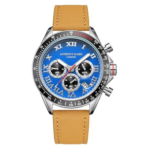Anthony James Tachymeter - Orologio da polso automatico | FindTheDeal