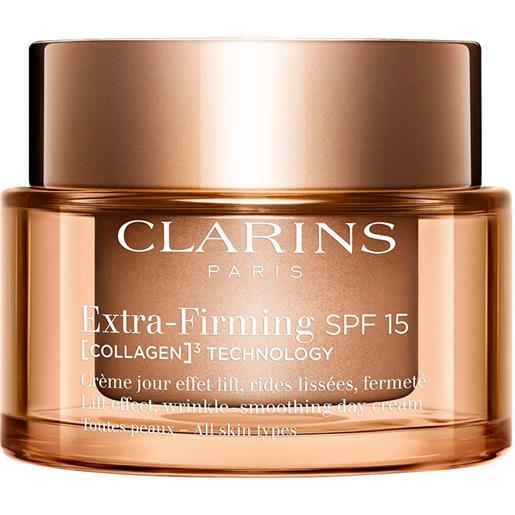Clarins extra-firming spf15 50ml - crema viso giorno antirughe