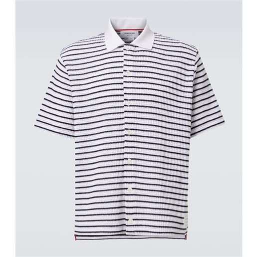 Thom Browne polo in cotone a righe