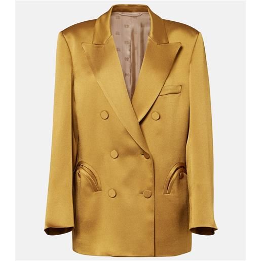 Blaze Milano blazé milano blazer doppiopetto novalis in raso