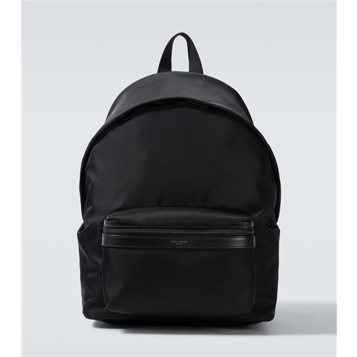 Saint Laurent zaino city in canvas idrorepellente