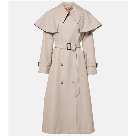 Altuzarra trench billie in lana vergine