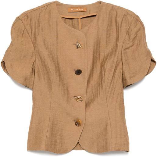 Rejina Pyo blusa cody - marrone