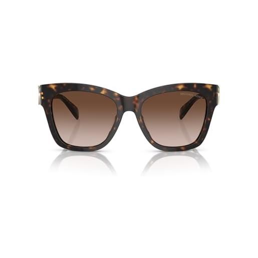 Michael kors occhiali da sole mk2182u - 300613 tartaruga scuro w/marrone sfumato 55mm