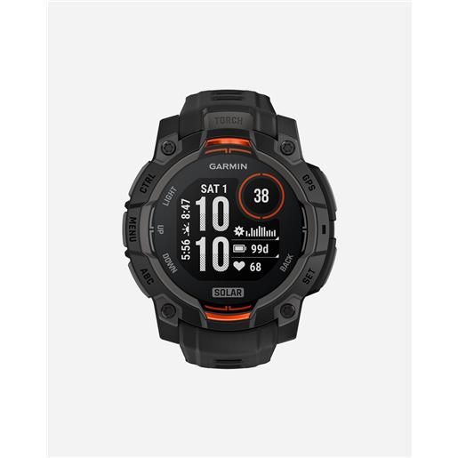 Garmin instinct 3 45mm solar - orologio multifunzione - nero